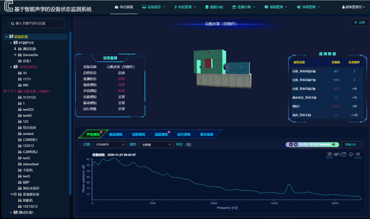 设备状态监测界面展示1